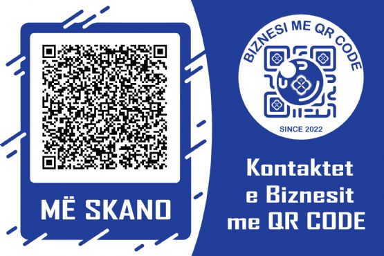  Antarësimi një vjeçar me paketën KONTAKT-VIRTUAL per kontaktet e biznesit me QR CODE te Albania Network Global per vitin 2023. 